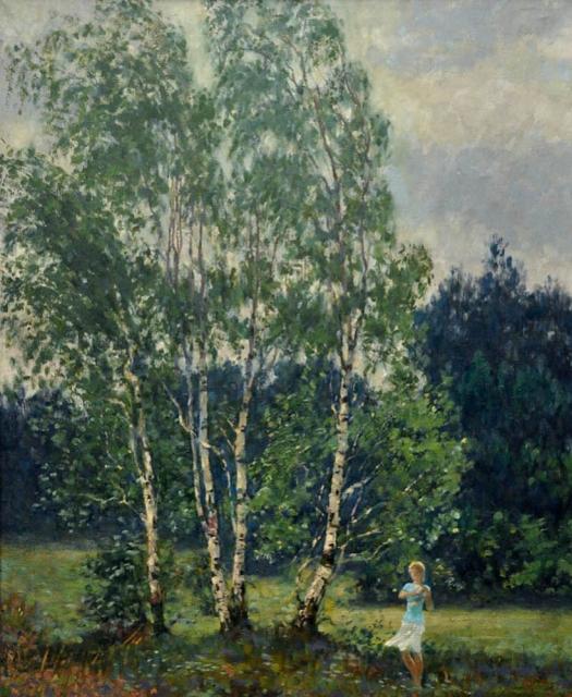 Самохвалов А.Н. Березки. 1958 Самохвалов А.Н. Березки. 1958